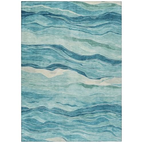 Addison Rugs Chantille ACN1251 Turquoise